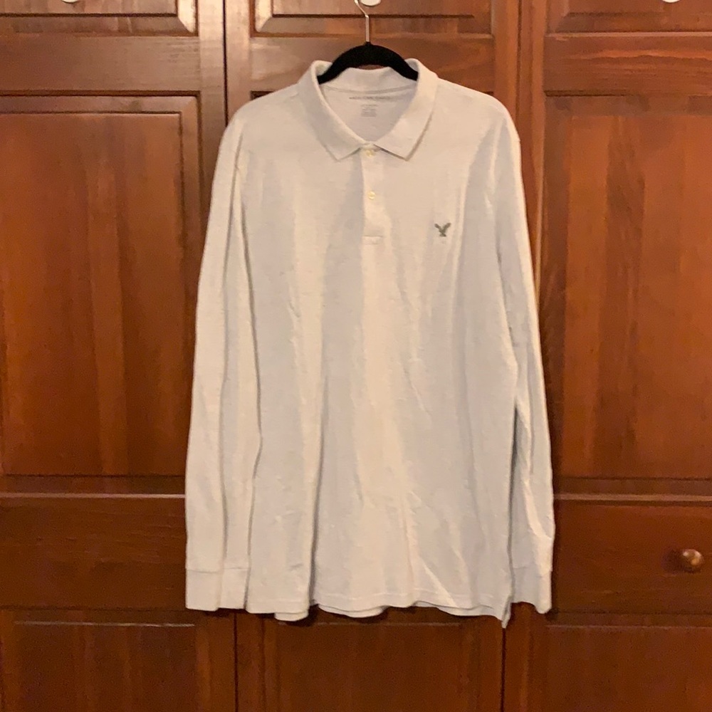 American Eagle Outfitters - Long Sleeve Polo